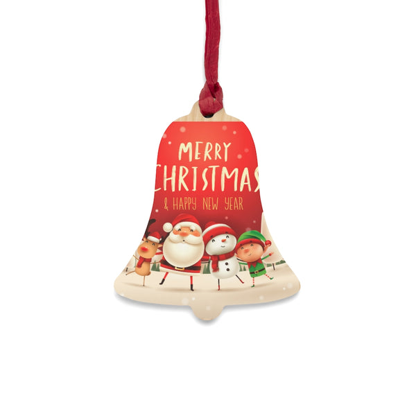 Merry Christmas - Wooden Christmas Ornaments